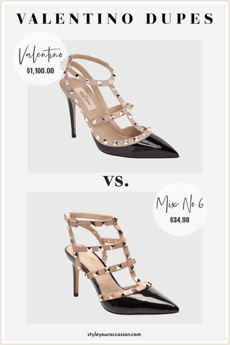 valentino shoes replica facy|valentino lookalike dupes.